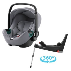 ROMER Baby-Safe 3 i-Size Flex Base 5Z Bundle 2024 Frost Grey