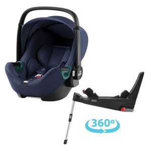 ROMER Baby-Safe 3 i-Size Flex Base 5Z Bundle 2024 Indigo Blue