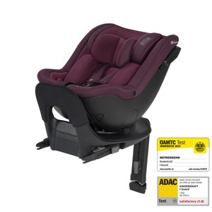 KINDERKRAFT I-GUARD i-Size 2025 Cherry Pearl Premium