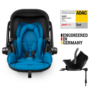 KIDDY Autosedačka Evoluna i-size 2 + Isofix základna 2025 Sky Blue