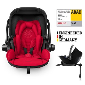 KIDDY Autosedačka Evoluna i-size 2 + Isofix základna 2025 Chilli Red