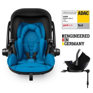 KIDDY Autosedačka Evoluna i-size 2 + Isofix základna 2023 Summer Blue