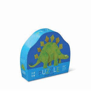 Crocodile Creek Puzzle mini - Stegosaurus (12 ks) / Mini Puzzle - Stegosaurus (12 pc)