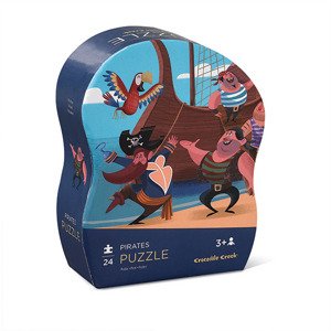 Crocodile Creek Mini puzzle - Piráti (24 ks) / Mini Puzzle - Pirates (24 pc)