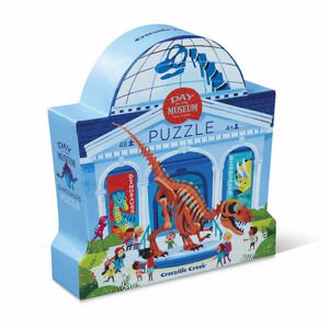 Puzzle - Den v muzeu - Dinosauři (48 dílků)