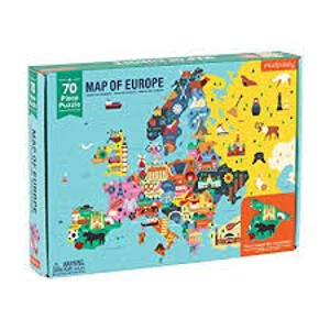 Mudpuppy Geography Puzzle - Mapa Európy (70 ks ) / Map of Europe
