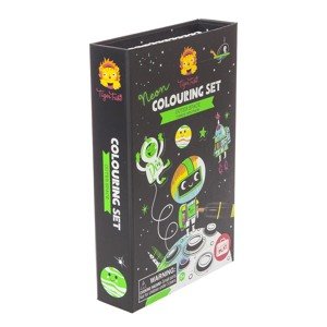 Tiger Tribe Neon Colouring Sets/Outer Space