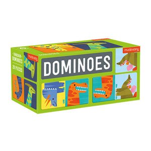 Mudpuppy Domino - Dinosaury / Dominoes - Dinosaurs
