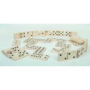 TickiT Drevené domino / Wooden Dominoes 7,5x15x1,5 cm