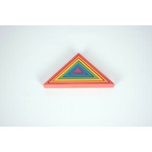 TickiT Dúhový Architekt trojuholník / Rainbow Architect Triangles
