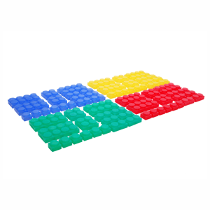 TickiT Silishape Soft Bricks (72 pc) / Sada silikonových kociek (72 ks)