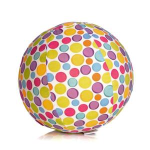 BubaBloon Buba Bloon -  lopta s farebnými pastelovými bodkami