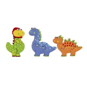 Orange Tree Toys Drevené mini puzzle - Dinosaury / Mini Puzzle Set - Dinosaur