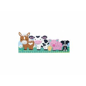 Orange Tree Toys Puzzle abeceda - Farma / Alphabet Puzzle - Farm Animals