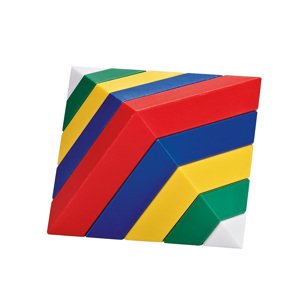 Kebo Toys Vrstviaca pyramída -  Wedge-it - set 2 kusov (30 ks) / Wedge-it - 2 colors in 1 (30 pc)