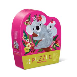 Crocodile Creek Mini puzzle - Koala (12 ks) / Mini Puzzle - Koala Cuddle (12 pc)