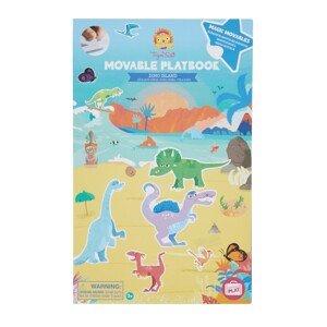 Tiger Tribe Hrací set - Ostrov dinosaurov / Movable Playbook - Dino Island
