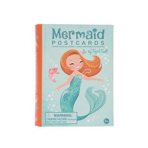 Mudpuppy Mini pohľadnice - Morská panna / Mermaid Postcards