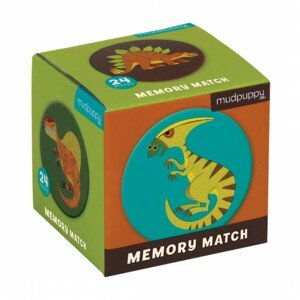 Mudpuppy Pexeso - Dinosaury (24 ks) / Mini Memory Game Mighty Dinosaurs (24 pc)