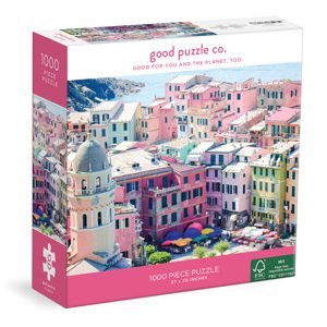 GPC Puzzle Farby Talianska - Vernanzza - 1000 ks / Colorful Vernazza Italy - 1000 pcs