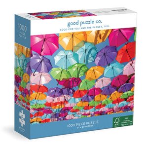 GPC Puzzle Dúhový dáždnik - 1000 ks / Rainbow Umbrellas - 1000 pcs