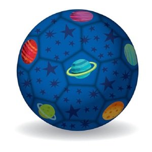 Fotbalový míč 14 cm - Vesmír