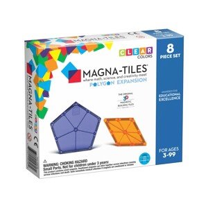 Magna Tiles - Rozšiřující set mnohoúhelníky (8 ks)
