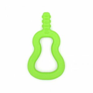 GUITAR Baby žvýkací pomůcka Soft Světle zelená