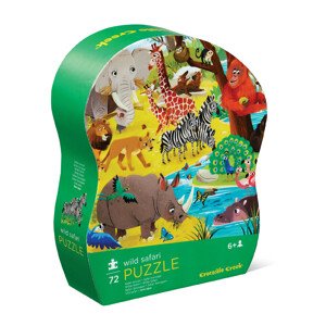 Puzzle - Divoké safari (72 dílků)