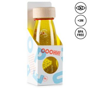 Senzorická plovoucí lahev ŽLUTÁ (Yellow) 250 ml