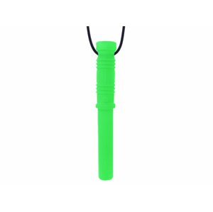 BITE SABER světelný meč žvýkací přívěšek Světle zelená průsvitná