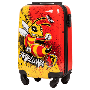 Malý kabínový kufor Wings x Jagiellonia BEE XS
