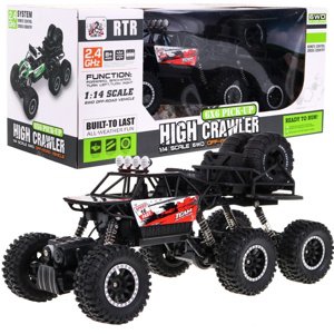 RAMIZ Crawler High pre deti 8+ model na diaľkové ovládanie 1:14 pohon 6x6 + náhradné kolesá SL-183A