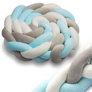 Ochranný mantinel do postieľky 2 m RicoKids 722001 - modrý