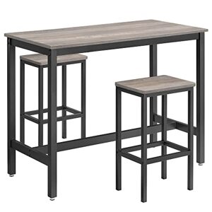 Barový stôl so stoličkami VASAGLE LBT015B02