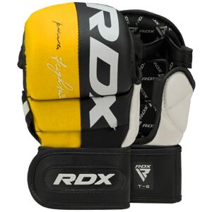 RDX T6 MMA SPARING rukavice Farba: žltá, Veľkosť: M