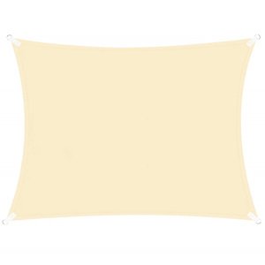 Slnečná plachta 4x3 m 160 g/m2 SPRINGOS SN0057 - béžová