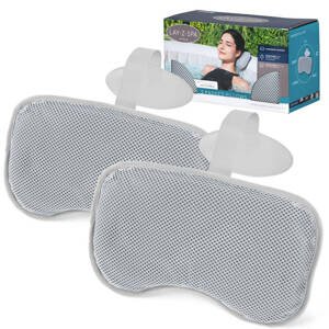 Sada 2 mäkkých hlavových vankúšikov do jacuzzi Lay-Z-Spa BESTWAY 60316