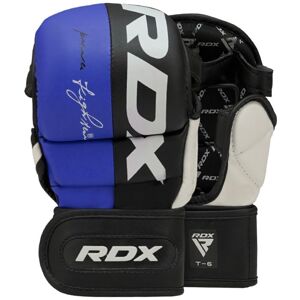 RDX T6 MMA SPARING rukavice Farba: modrá, Veľkosť: L