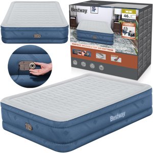 Bestway dvojitý samonafukovací nafukovací matrac 203x152x46 cm 69075
