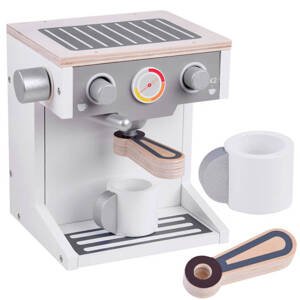 Jokomisiada Drevený hračkársky kávovar, malé domáce spotrebiče ZA4123