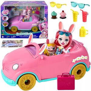 Mattel Bábika Enchantimals zajačik do auta Bree Bunny ZA5468