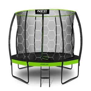 Profilovaná záhradná trampolína 8ft/252cm s vnútornou sieťou Neo-Sport