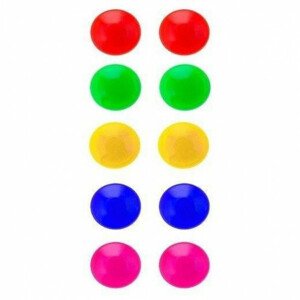 Farebné magnety na tabuľu 10 ks SPRINGOS MB0011A