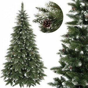 Vianočný stromček zasnežená borovica 180 cm SPRINGOS CT0077