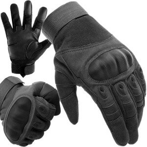Taktické dotykové rukavice black Trizand 21769 veľ. XL