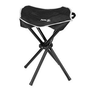 Skladacia stolička NILS Camp NC3010 - čierna