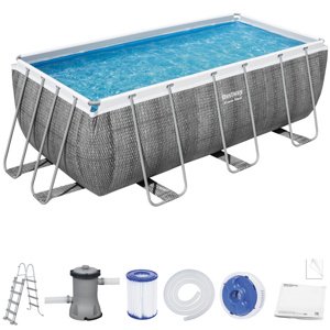 Bestway bazén 412x201x122 mramor 8v1 - 56722