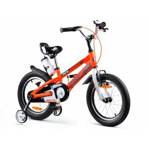 Bicykel RoyalBaby aluminum bike SPACE RB16-17 - oranžový