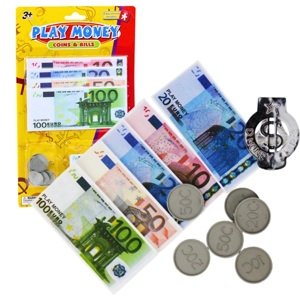 Detské Euro peniaze – bankovky a mince